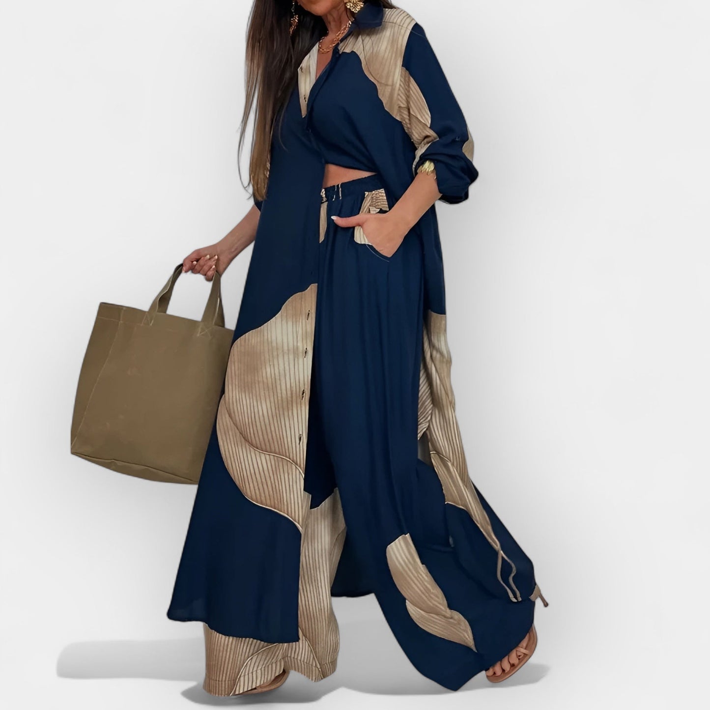 Conjunto de Mujer Satinado y Elegante