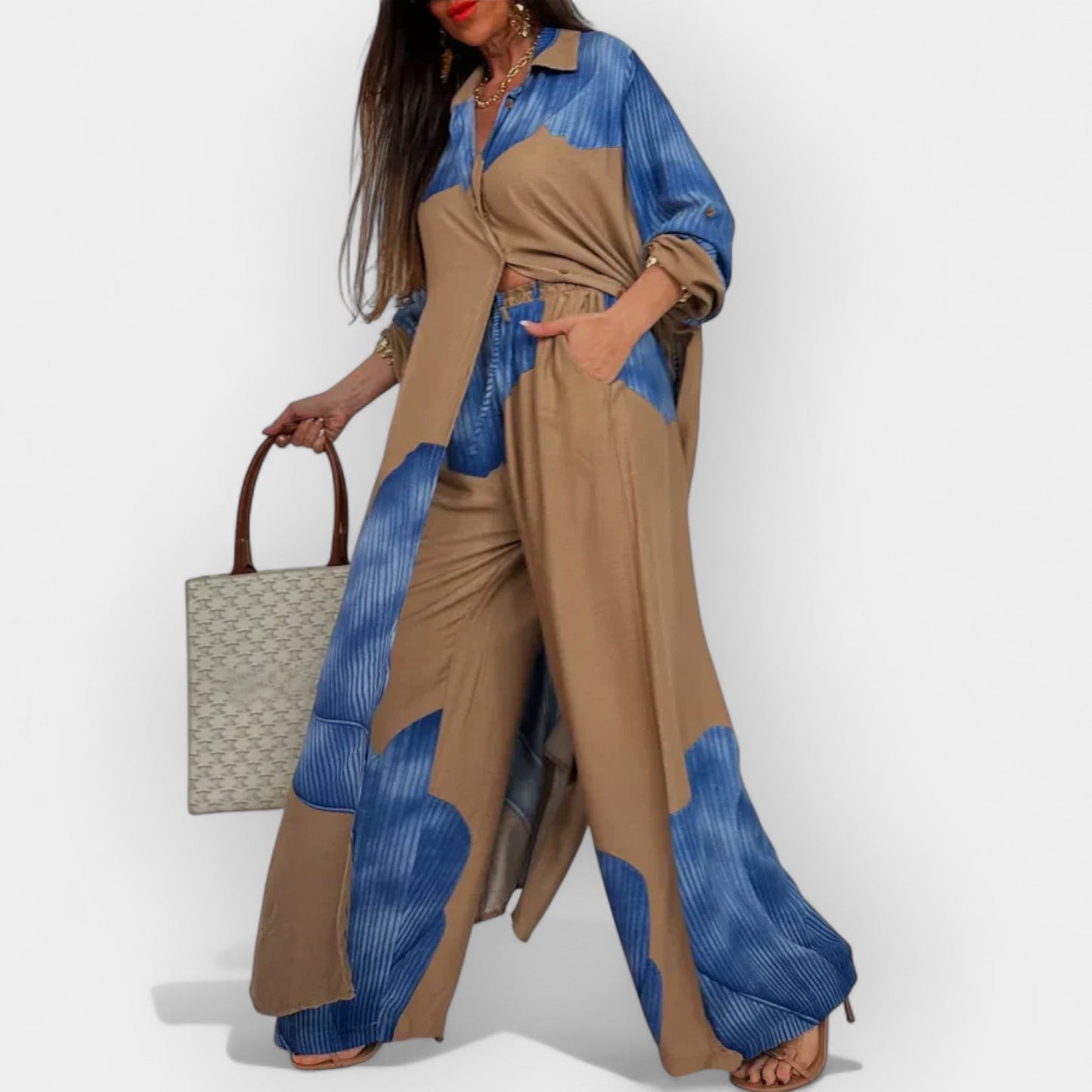 Conjunto de Mujer Satinado y Elegante