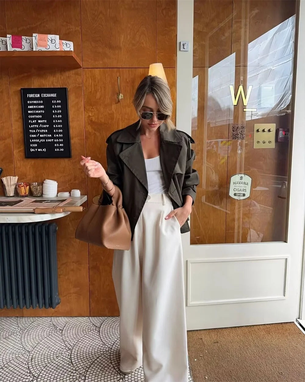 Abrigo Vintage Mujer