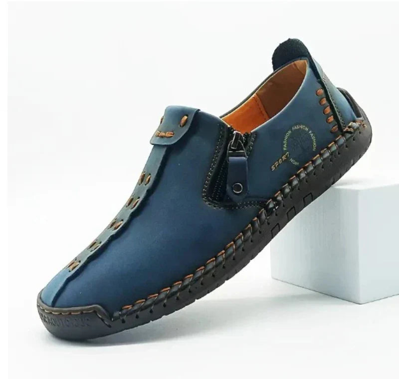 Calzado Artesanales Cuero Sin Cordones