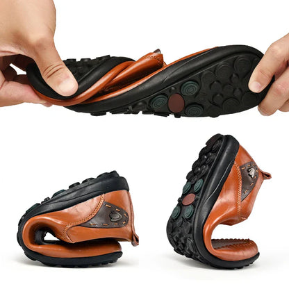 Zapatos Artesanales Cuero Elegantes