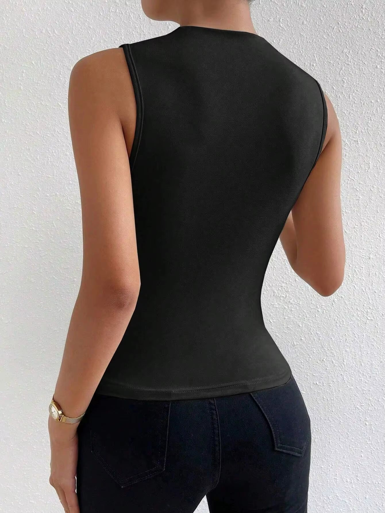 Blusa Fruncida Mangas Premium